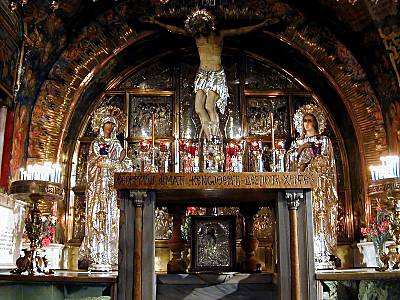 Church of Holy Sepulcher, traditional place of Golgotha