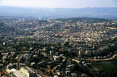 Aerial View from the East (Bible Places)