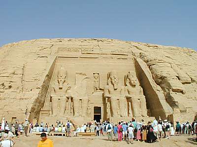Ramses II's temple and