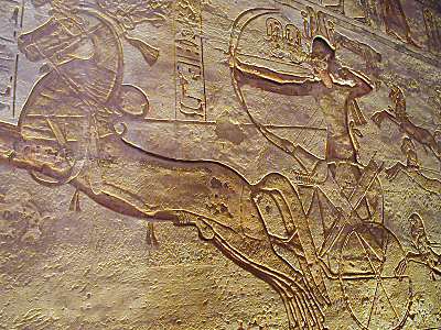 Ramses II on chariot