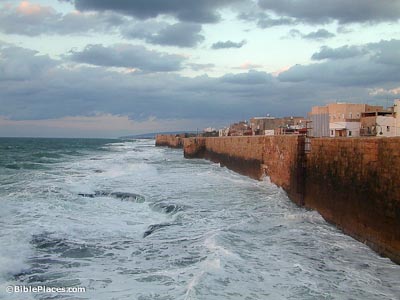 Western wall of Acco fortress