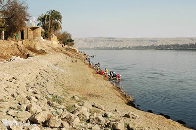 Ancient Egyptian City On The Nile
