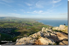 Sea of Galilee and Plain of Gennesaret from Arbel, tb032507712