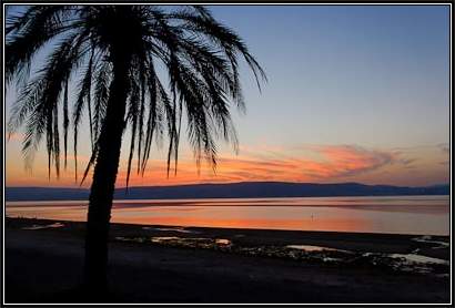 Sea-of-Galilee-sunset,-tb103106329-bibleplaces