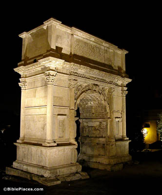 arch of titus menorah